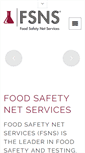 Mobile Screenshot of food-safetynet.com