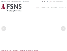 Tablet Screenshot of food-safetynet.com
